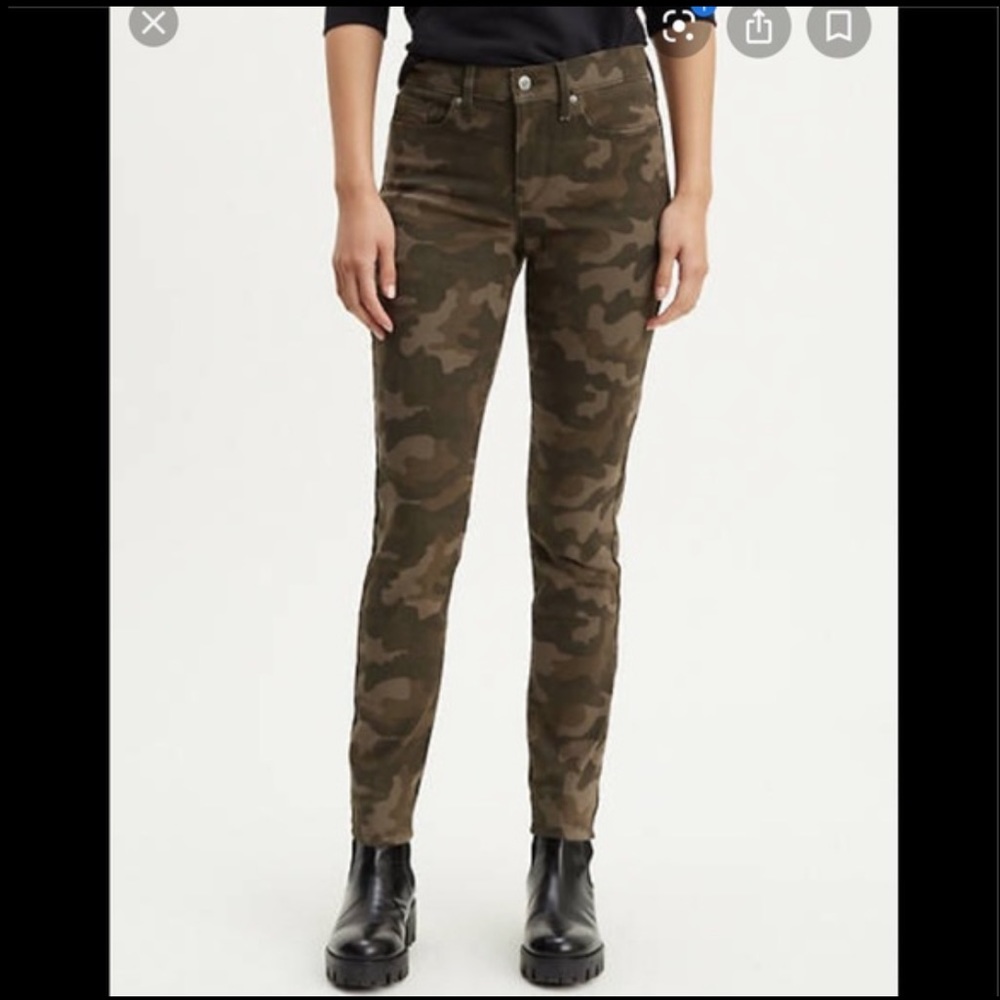 GROWN & SEWN L.A. Indie Brand High End Boyfriend Pant Khaki Camouflage J…